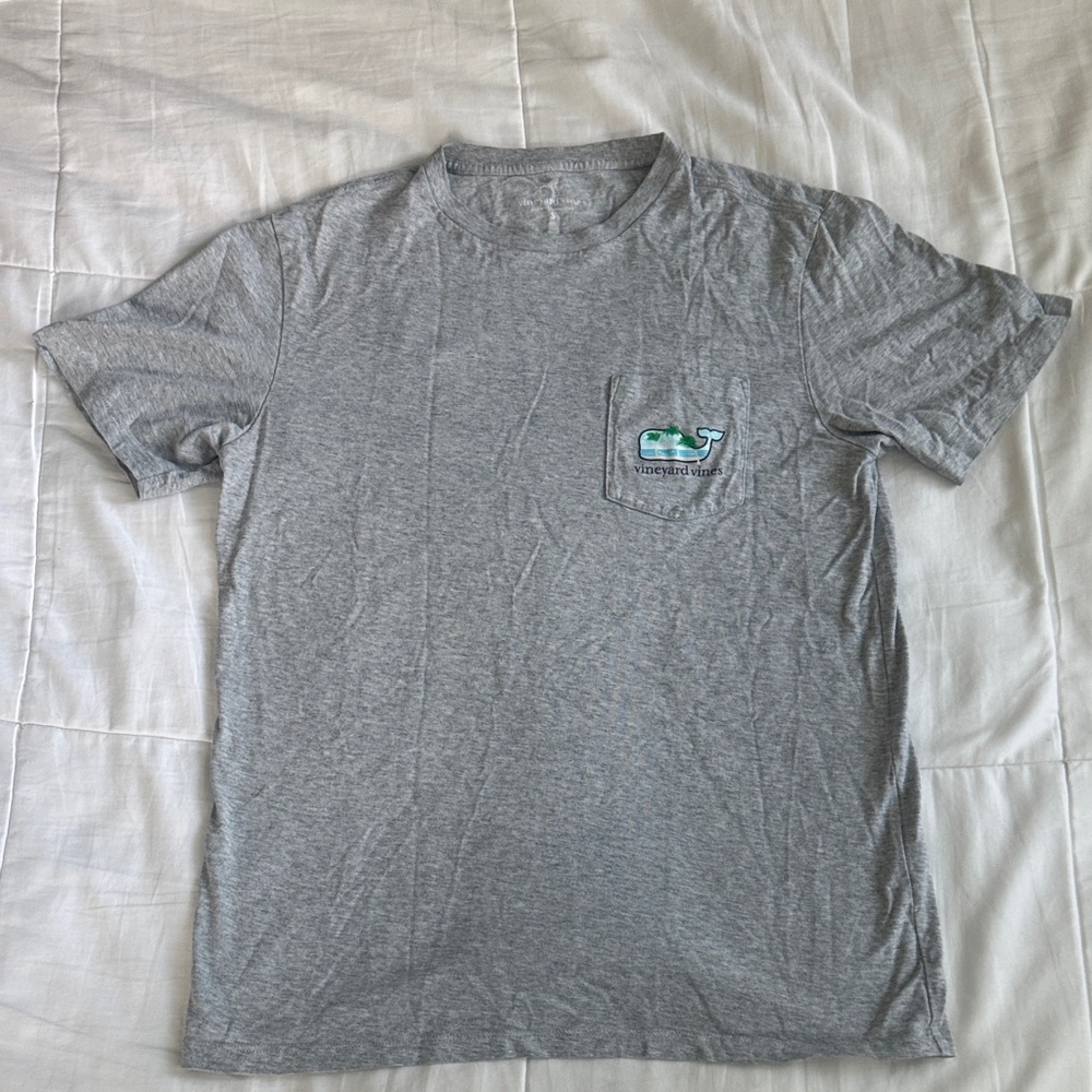 Vineyard Vines Heather Gray Men's Tee